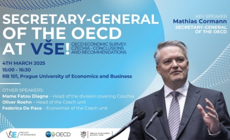 Secretary-General of the OECD at VŠE!